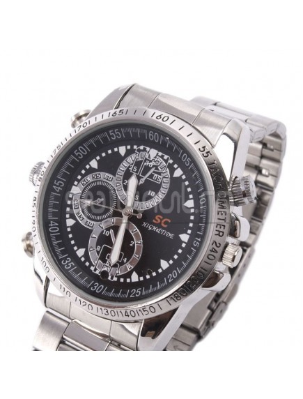 Ceas de mana Steel cu camera ascunsa HD, 8GB