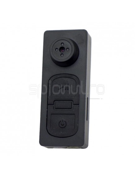 Nasture cu camera ascunsa VGA, activare vocala, senzor miscare si control prin vibratie