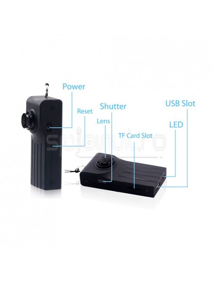 Nasture cu camera ascunsa Full HD, WiFi