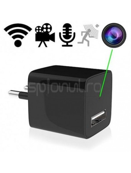 Incarcator USB spion full HD cu Senzor de Miscare 