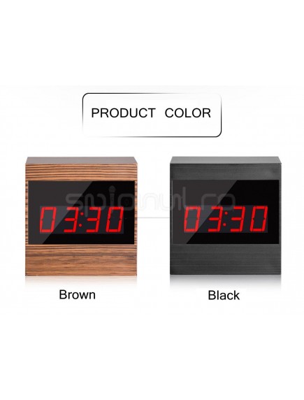 Ceas de birou cu camera ascunsa Full HD, vedere nocturna si senzor miscare